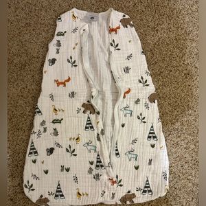 Little unicorn sleep sack with zipper (wilderness)